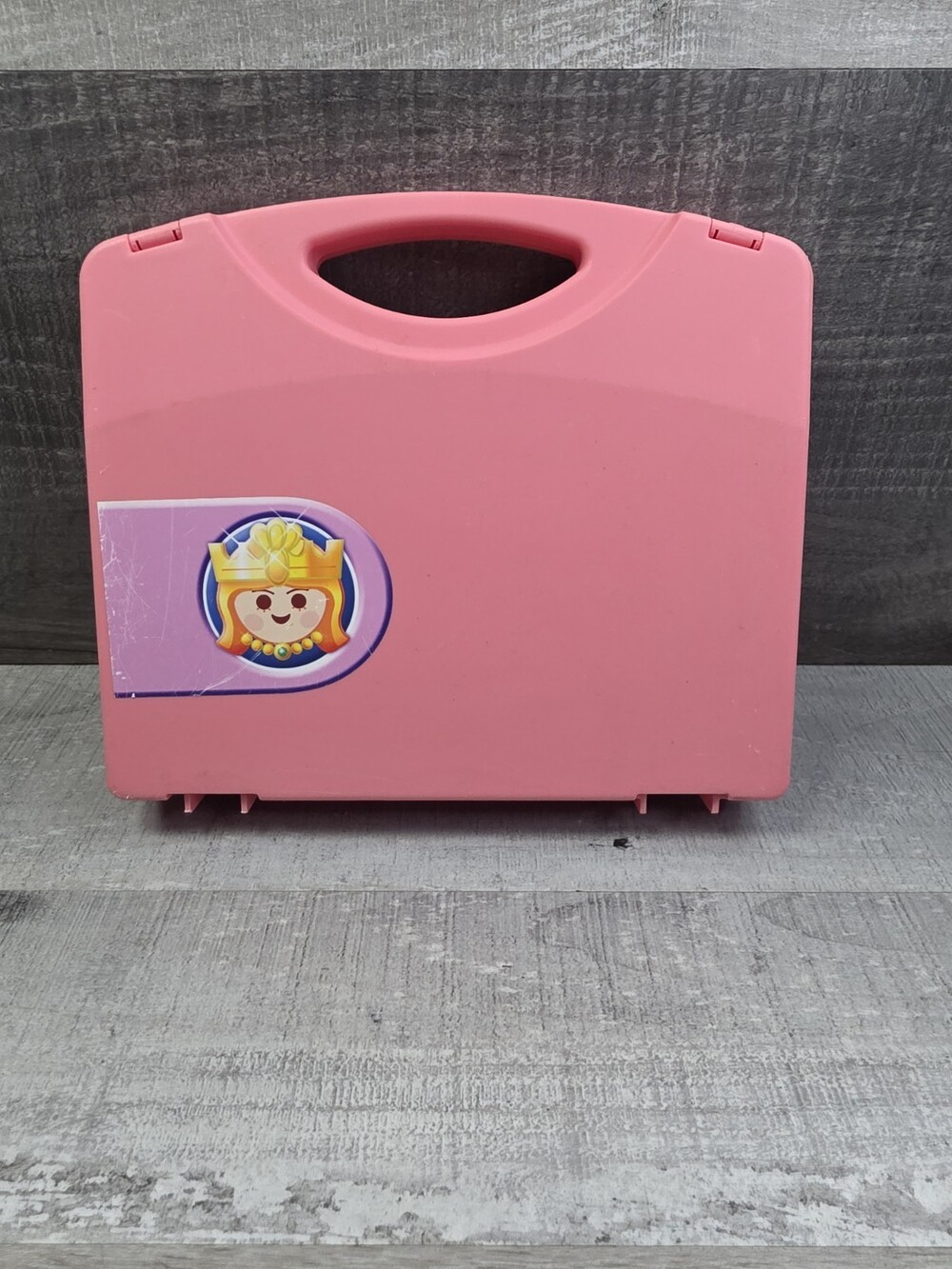 Playmobil Fairy Tale Princess Magic Castle Replacement Pink Carrying Case b45